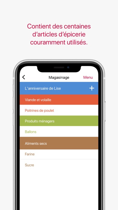 Screenshot #3 pour Mes courses par poulet.ca