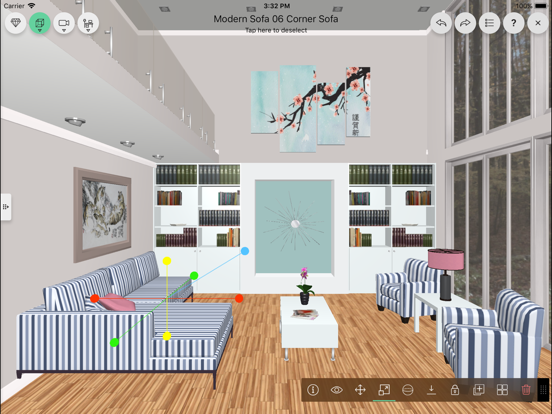 TapGlance Interior Design iPad app afbeelding 6