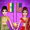 Make up Games Indian Wedding icon