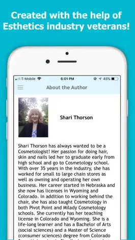 Game screenshot Esthetician Exam Center apk
