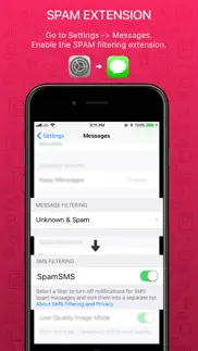 spamsms - block junk messages iphone screenshot 2