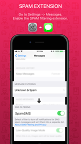SpamSMS - Block Junk Messages screenshot