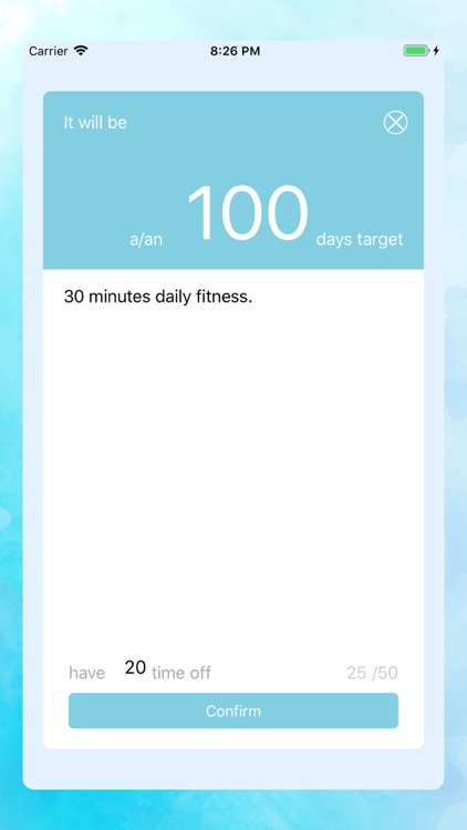 Habit - 100-day plan