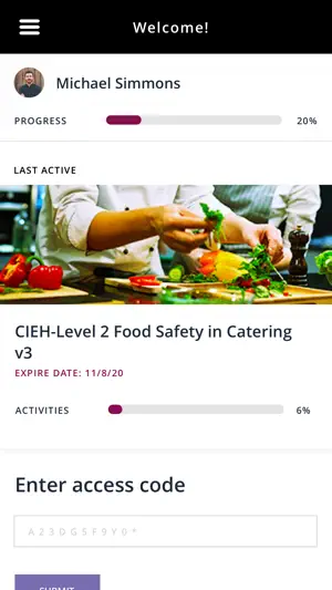 CIEH e-Learning screenshot 1