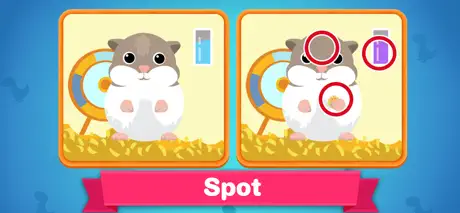Dino Spot the Difference Games