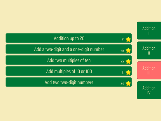 Math Shot Addition iPad screenshot