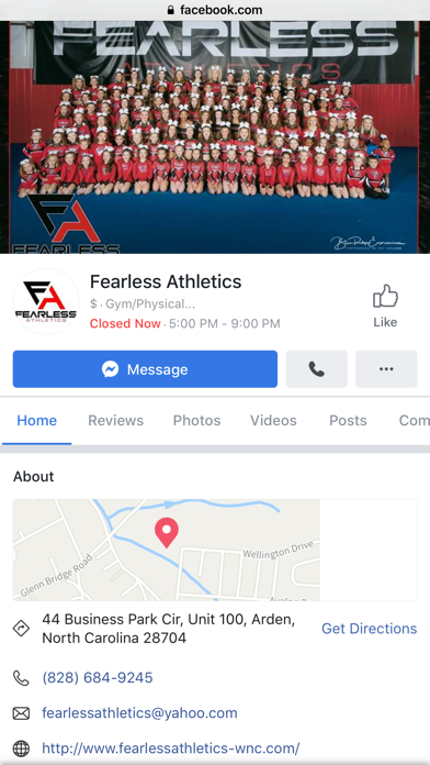 Fearless Athletics screenshot 4