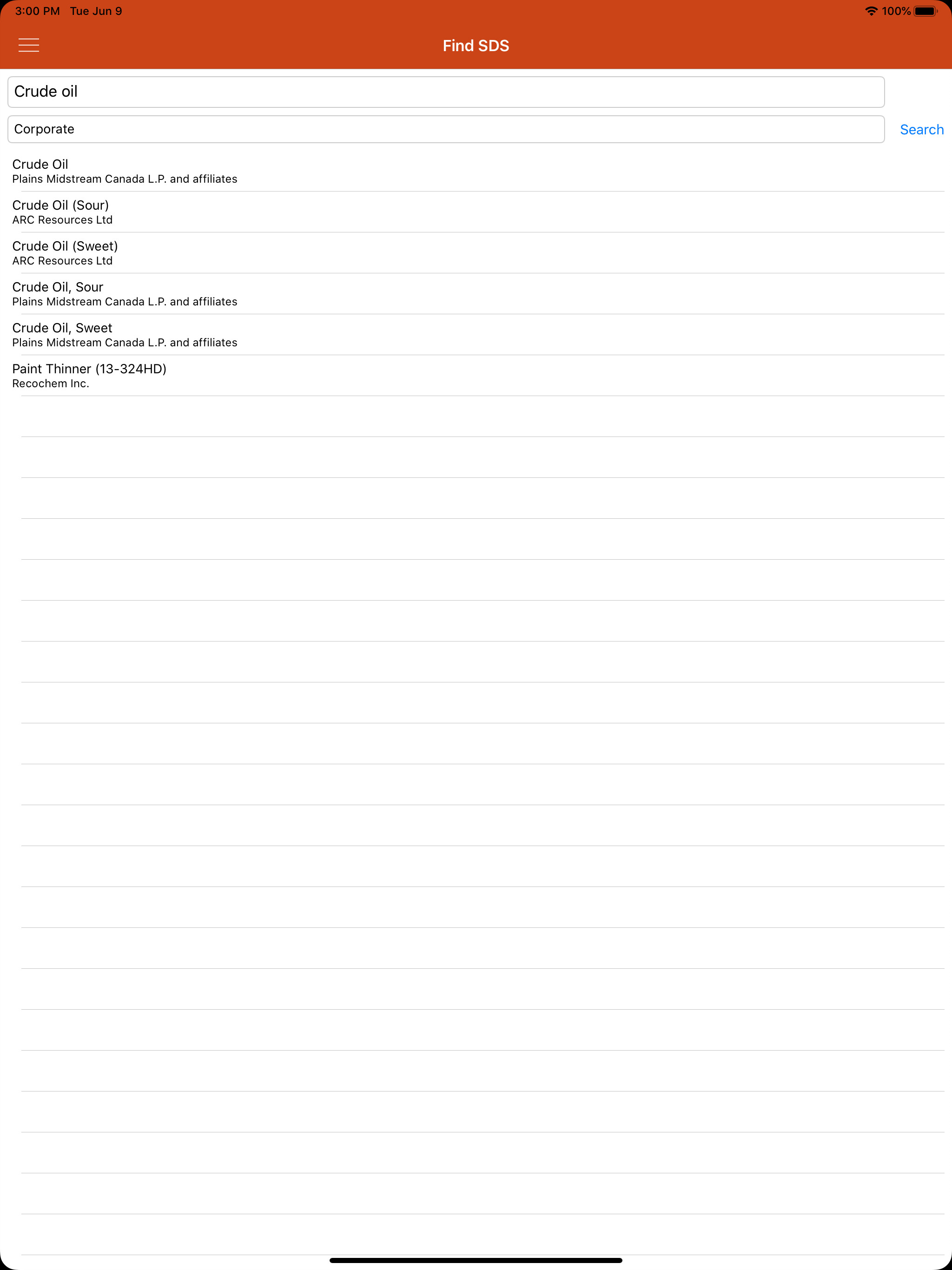 msdsBinders screenshot 3