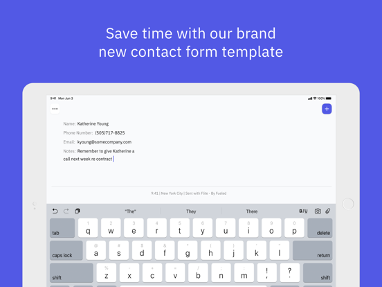 Flite - Email Yourself Notes iPad app afbeelding 4