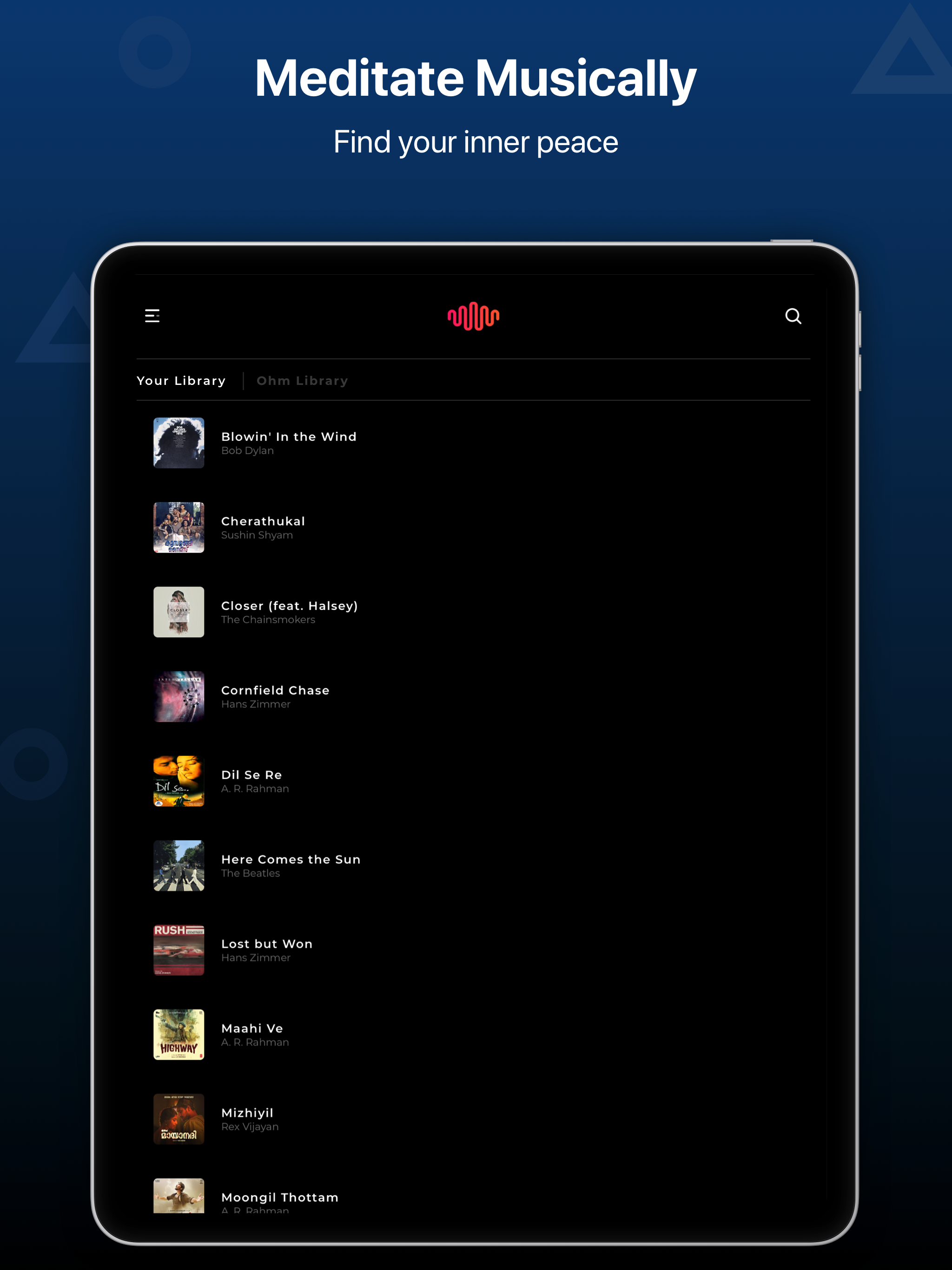 Ohm - Meditate Musically screenshot 4