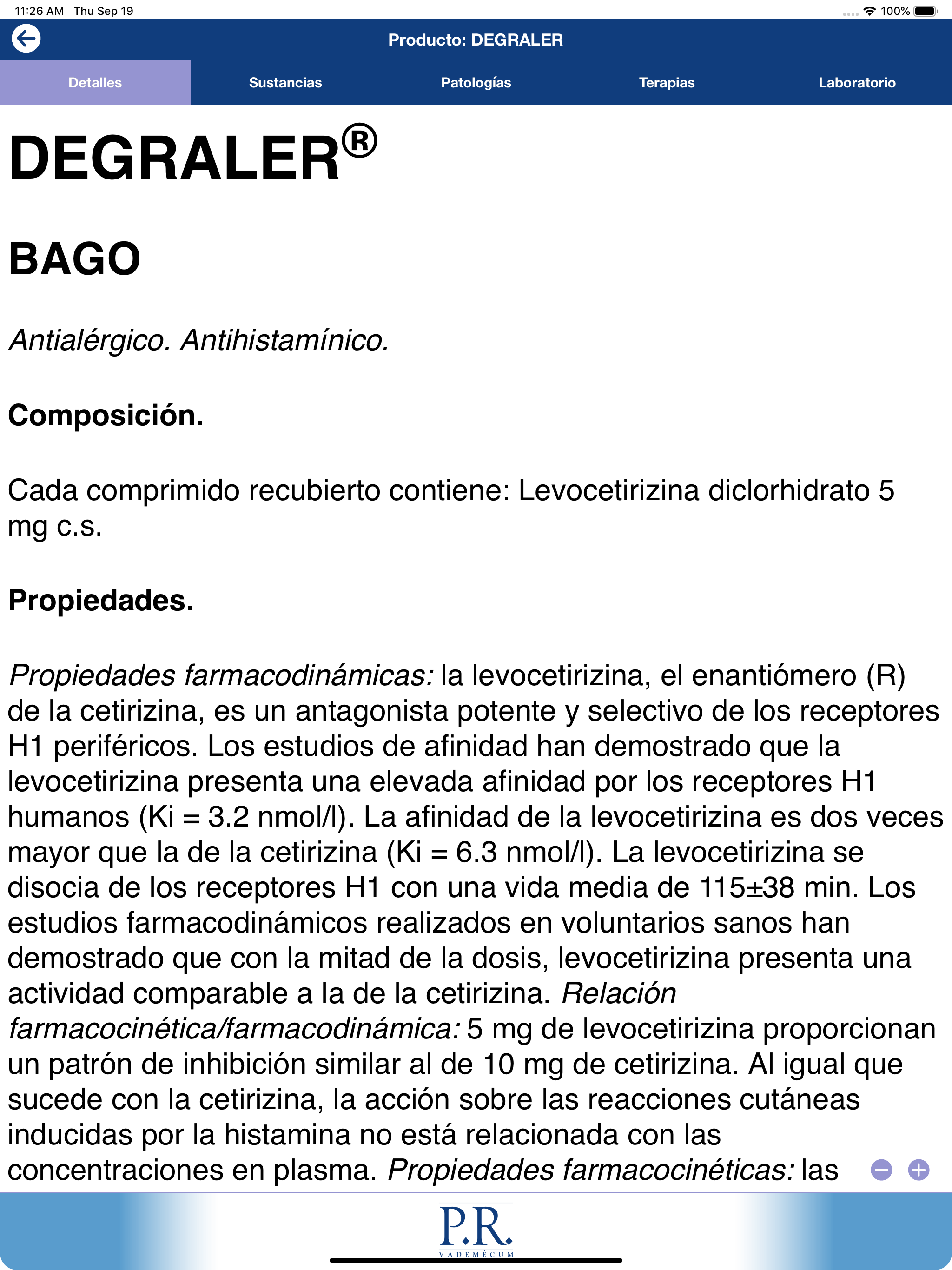 PR Vademécum Chile 2026 screenshot 4