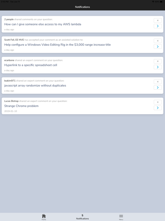 Screenshot #4 pour Experts Exchange