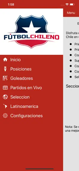 Game screenshot Chilean Soccer Live mod apk