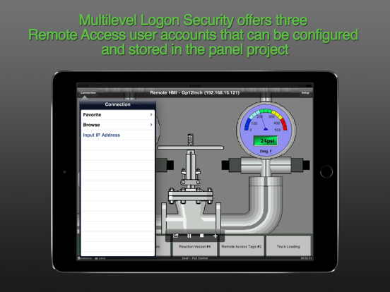 Screenshot #5 pour Remote HMI