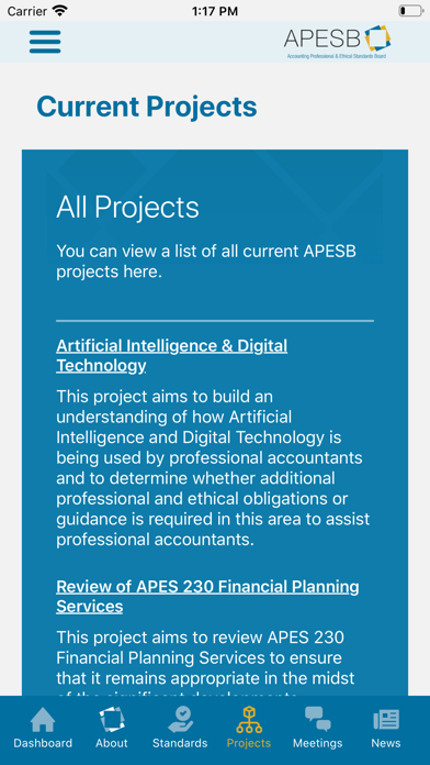 App screenshot
