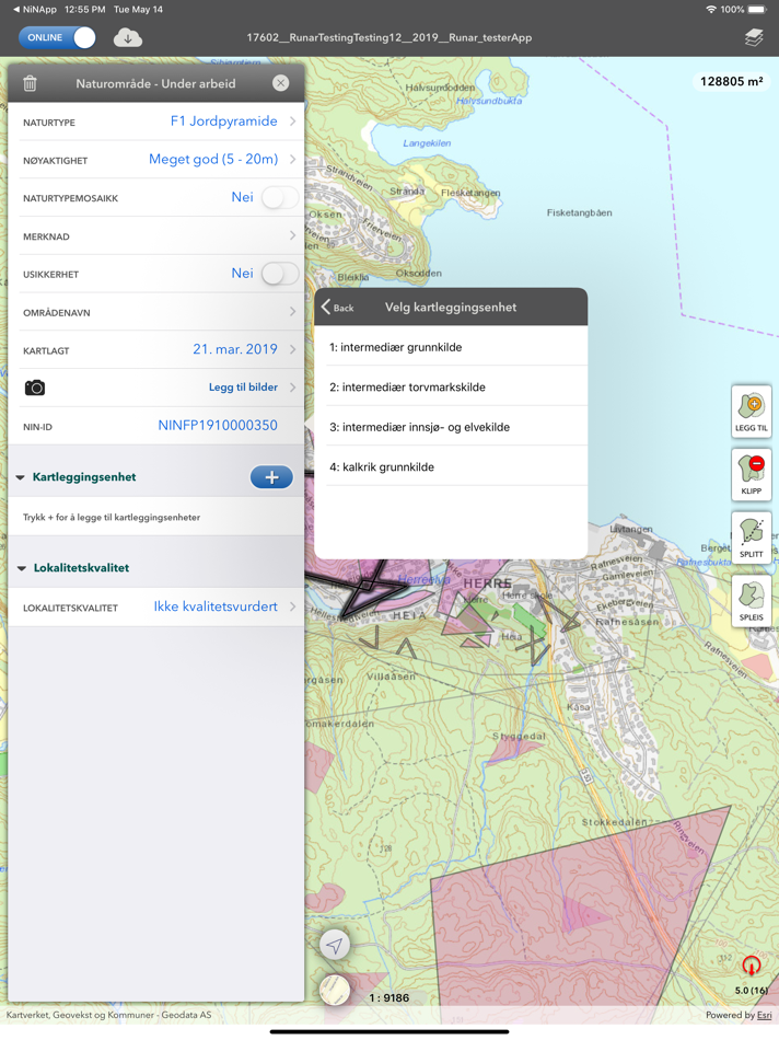 #8. NiN Kurs (iOS) Podle: Miljodirektoratet Org