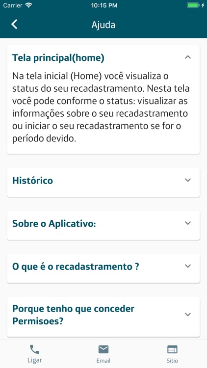 Visão Prev - Recadastramento screenshot-4