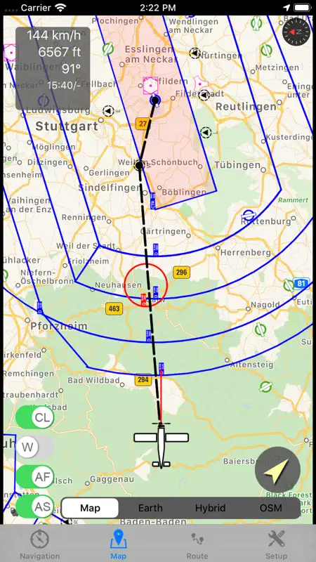 flyNav Flugnavigation screenshot 1 of 3