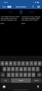 Social Cipher screenshot #2 for iPhone