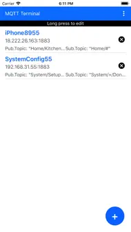 MQTT Terminal iphone bilder 0