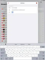 audio stream player iPad Captures Décran 2