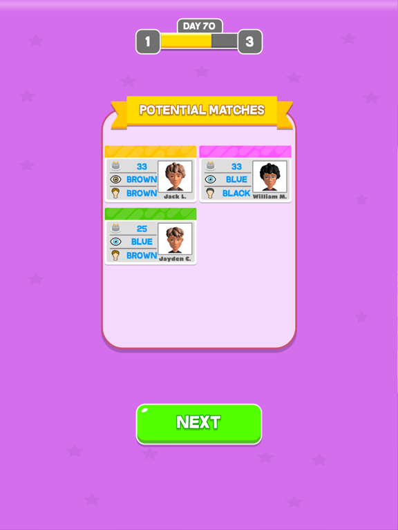 Speed Dating 3D iPad screenshot