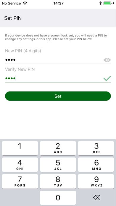 Green Rocket 2FA iPhone screenshot 4 - Business app