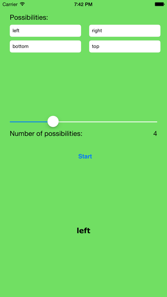 #2. iChance - Totally random (iOS) 由: Alexander Eichhorn