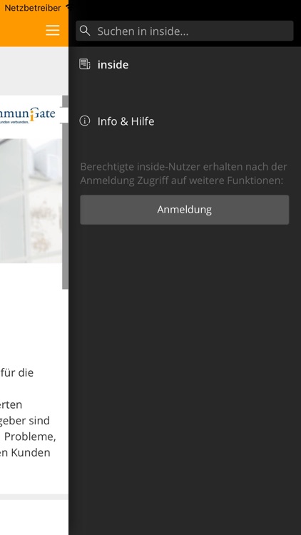 inside - Die CommuniGateApp