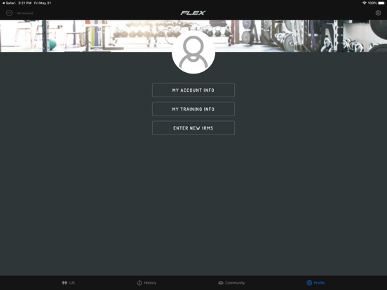 FLEX Stronger iPad screenshot 5 - Health & Fitness app