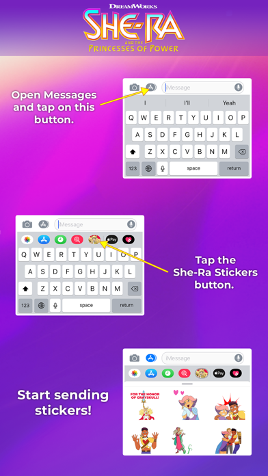 Screenshot #1 pour She-Ra Stickers