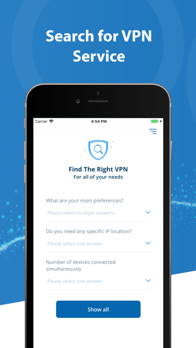 My VPN - Compare VPNのおすすめ画像1