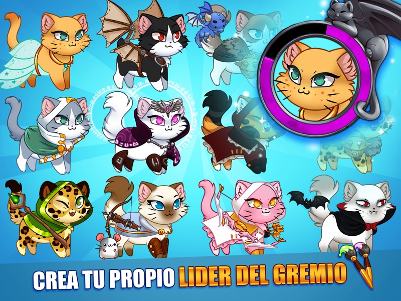 Castle Cats — RPG DE HEROES DE screenshot 11