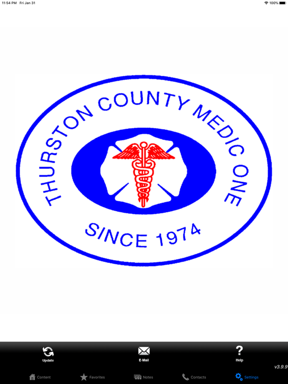 Thurston County Medic One/EMS iPad screenshot 1 - Medical app