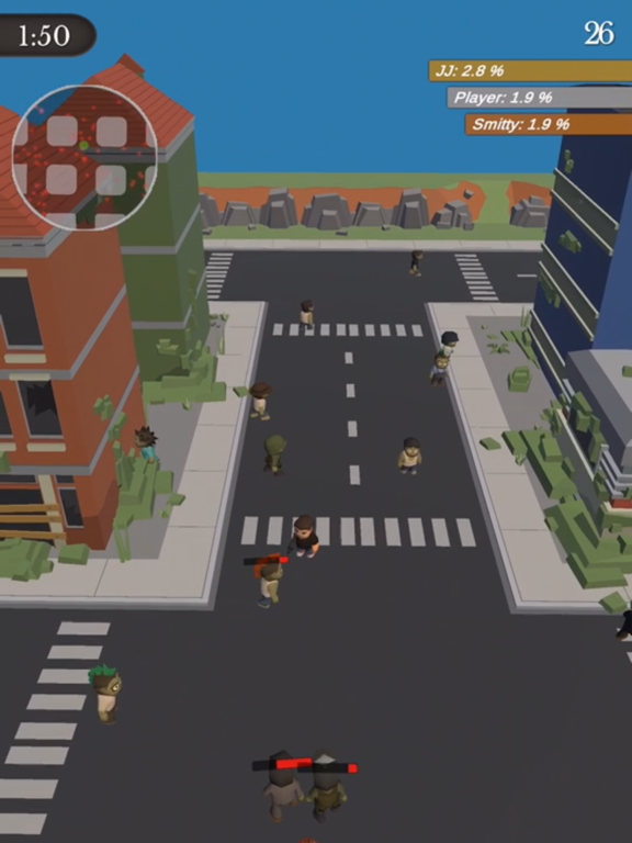 Zombie City: Crowd Control iPad screenshot