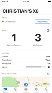 advanced car eye 2.0 iphone resimleri 1