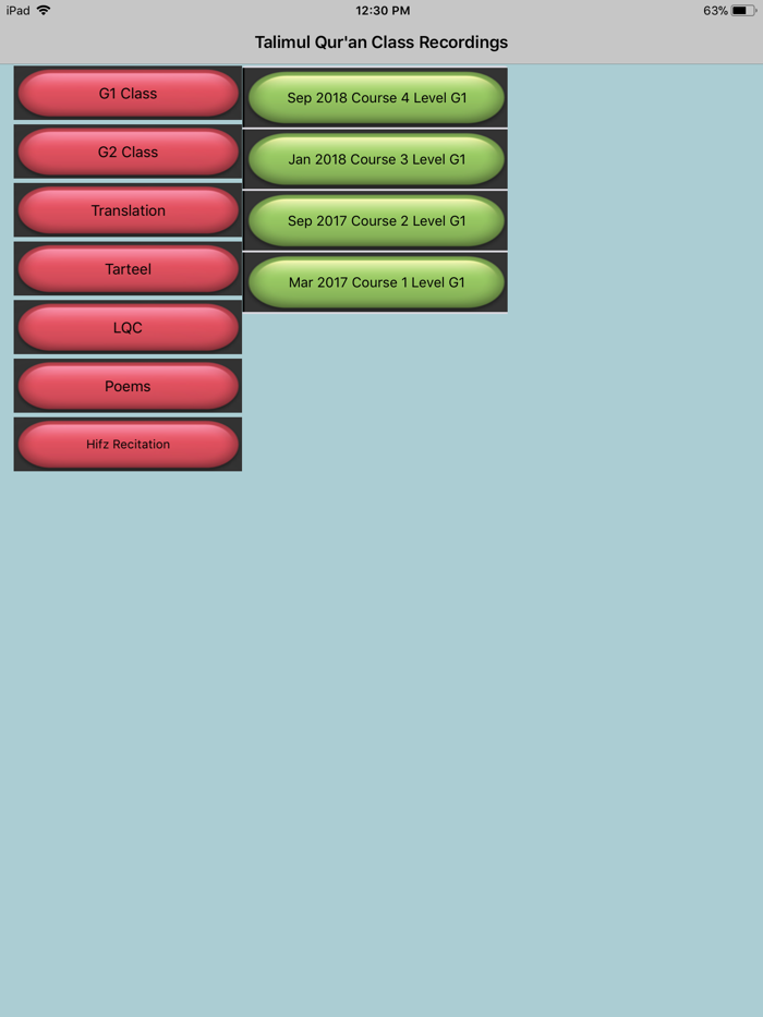 Talimul Quran Classes