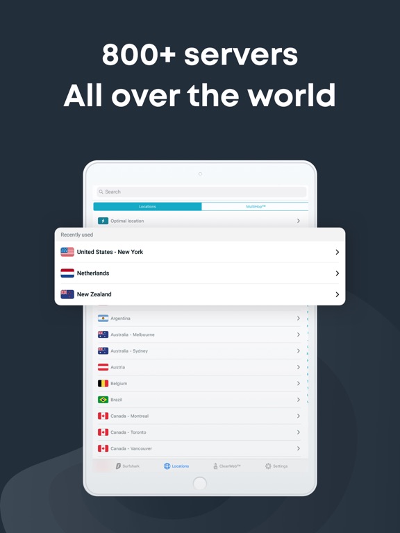 Surfshark: Secure VPN Proxy screenshot