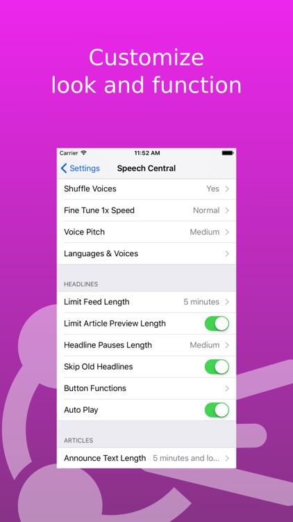 Speech Central: Voice Reader screenshot-5