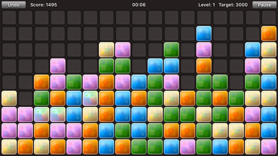 #2. Rainbow Blocks (iOS) 由: Charcoal Design