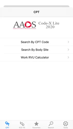 AAOS Code-X Lite Web screenshot 1
