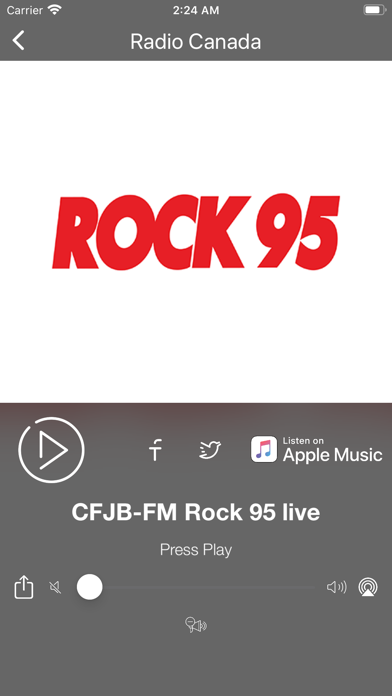 Radio Canada Live CAN screenshot 2