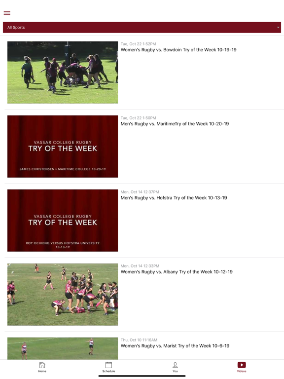 Vassar Brewers iPad screenshot 4 - Sports app