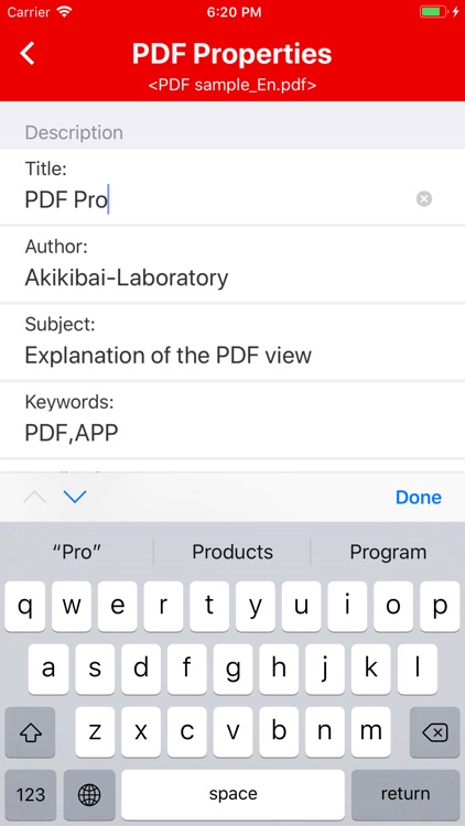 PDF Properties screenshot-3