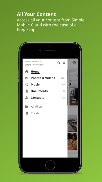 Simple Mobile Cloud screenshot-7