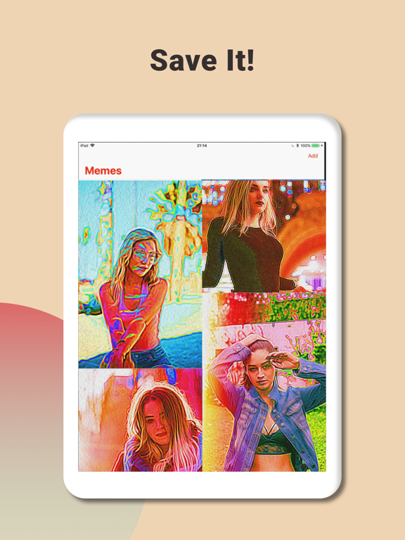 Deep Fried iPad screenshot 5 - Photo & Video app