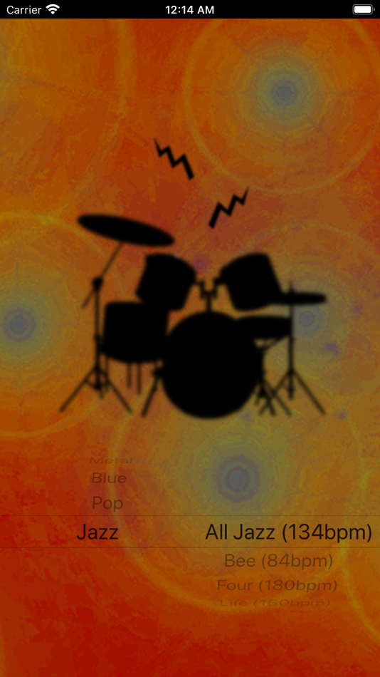#5. Drum Loop - drum machine (iOS) Podle: RockCat Studio Limited