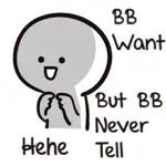 BB Never Tell Sticker App Negative Reviews