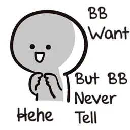 BB Never Tell Sticker app icon