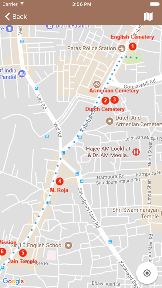 #3. Heritage Walk (iOS) By: Surat Municipal Corporation(SMC)